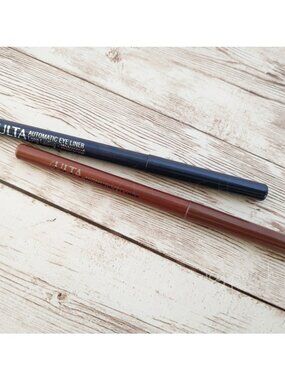 Ulta Automatic Eyeliner Bronze Indigo Full Size 2 Twist Up Liners New Waterproof